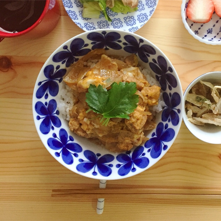 お店の味になる親子丼